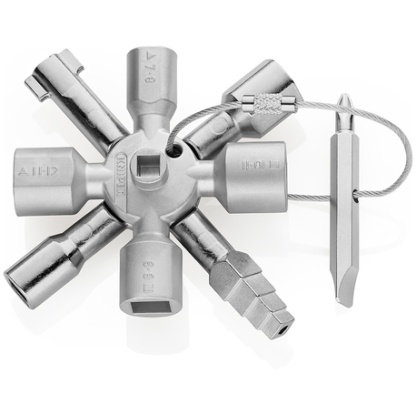 SÄHKÖKAAPINAVAIN KNIPEX TWINKEY 8 OS. 001101